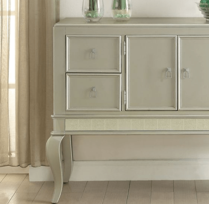 Francesca Champagne Finish Server - 1st Choice Furniture Direct
