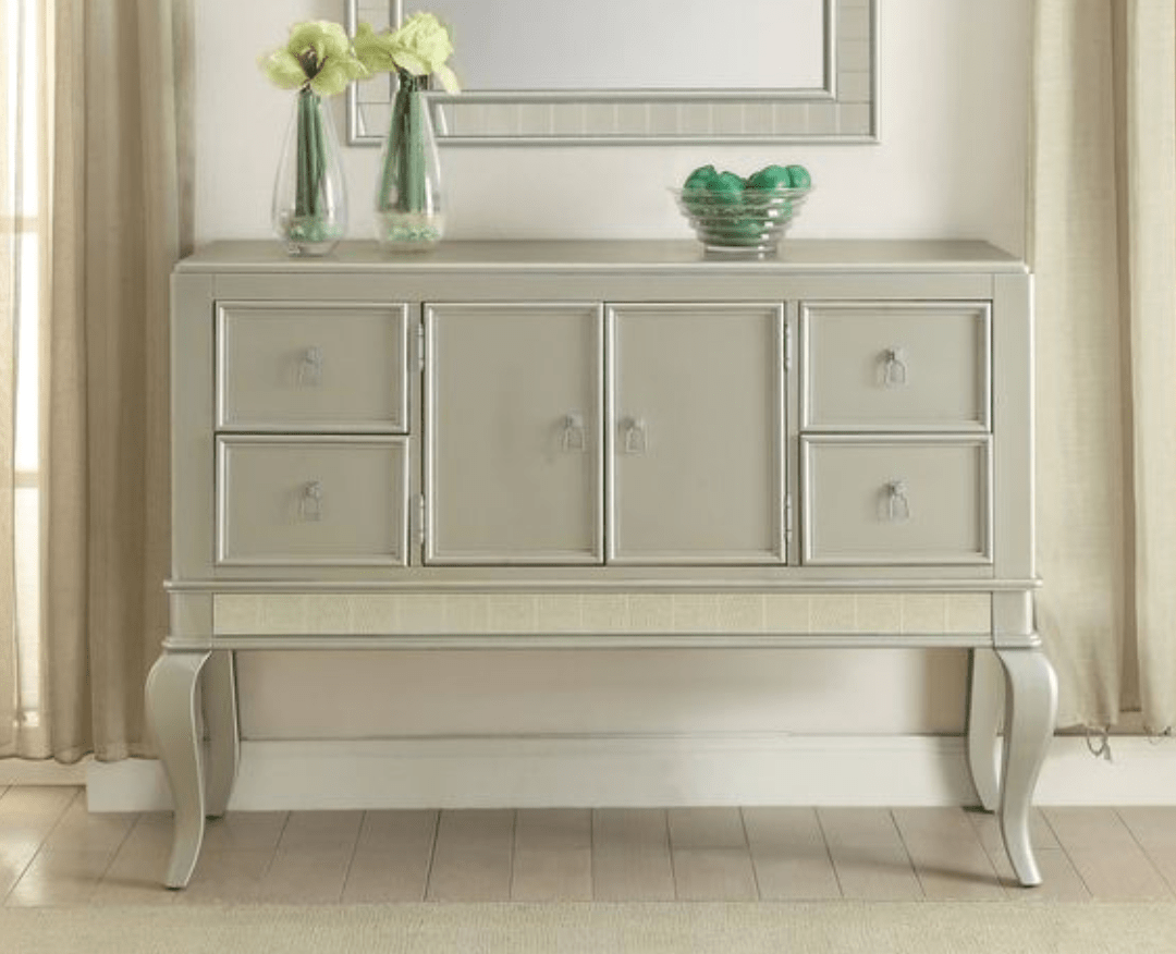 Francesca Champagne Finish Server - 1st Choice Furniture Direct