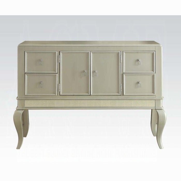 Francesca Champagne Finish Server - 1st Choice Furniture Direct