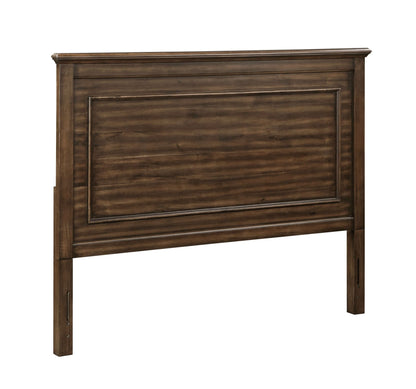 Franklin Brushed Walnut Finish 4PC Pack Queen Bed Set - 1st Choice Furniture Direct