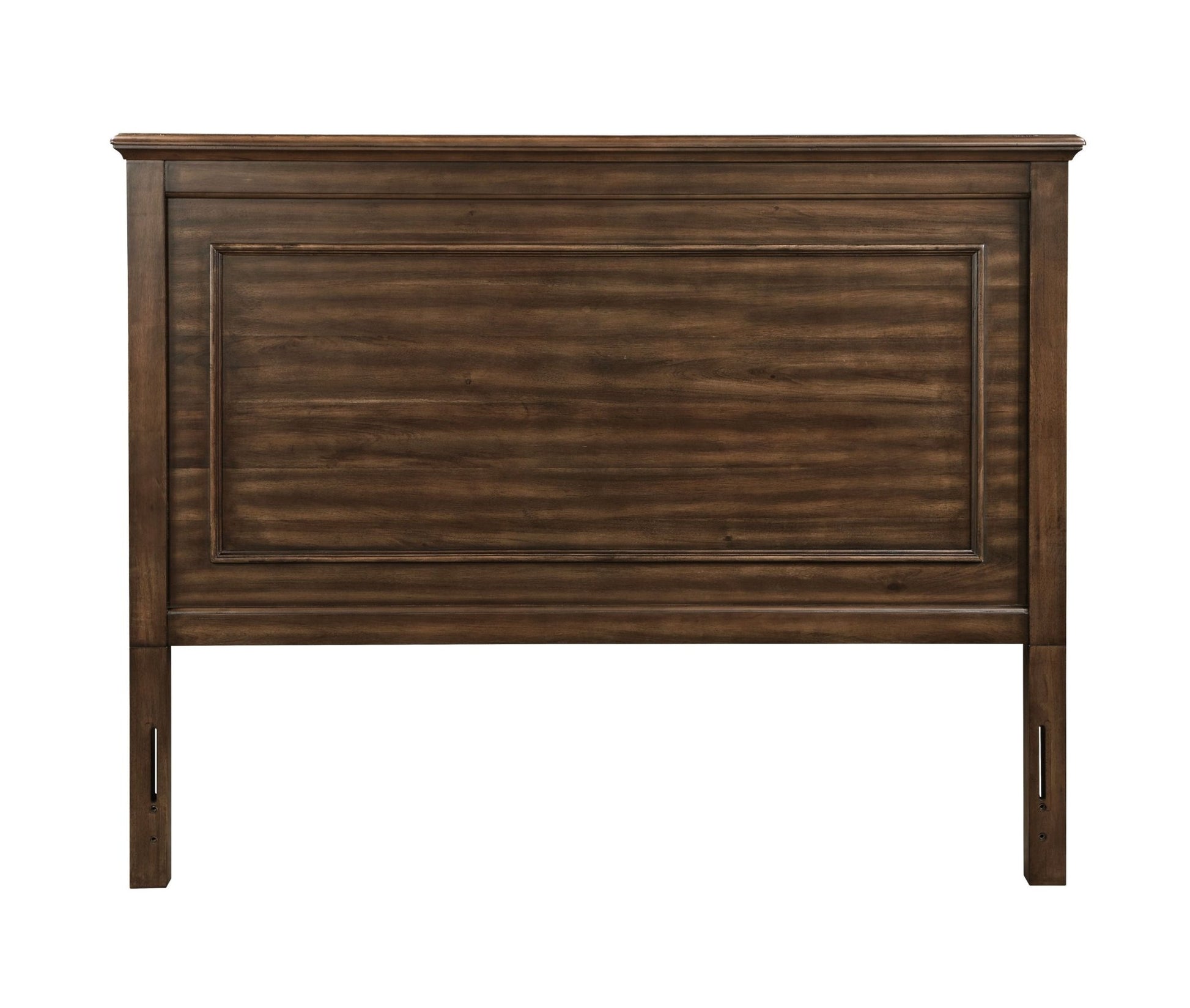 Franklin Brushed Walnut Finish 4PC Pack Queen Bed Set - 1st Choice Furniture Direct