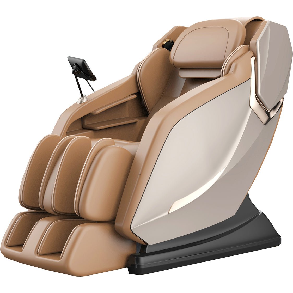 Full Body Zero Gravity Shiatsu Massage Chair L - Track Recliner with Airbag Speaker LCD Screen Remote Control Voice Control Back/Leg Heat - 1st Choice Furniture Direct
