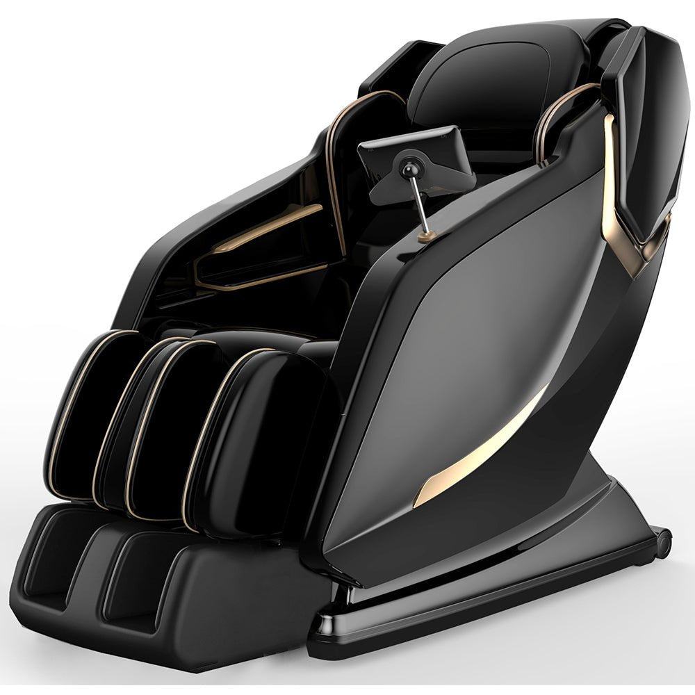 Full Body Zero Gravity Shiatsu Massage Chair SL - Track Recliner with Airbag Speaker LCD Screen Remote Control Voice Control Back/Leg Heat - 1st Choice Furniture Direct