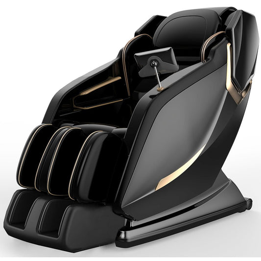 Full Body Zero Gravity Shiatsu Massage Chair SL - Track Recliner with Airbag Speaker LCD Screen Remote Control Voice Control Back/Leg Heat - 1st Choice Furniture Direct