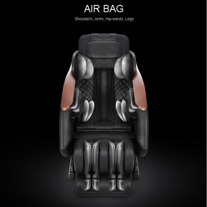 Full Body Zero Gravity Shiatsu Massage Chair SL-Track Recliner with Airbag Speaker LCD Touch Screen+Mini Remote Voice Control Back Heat - 1st Choice Furniture Direct