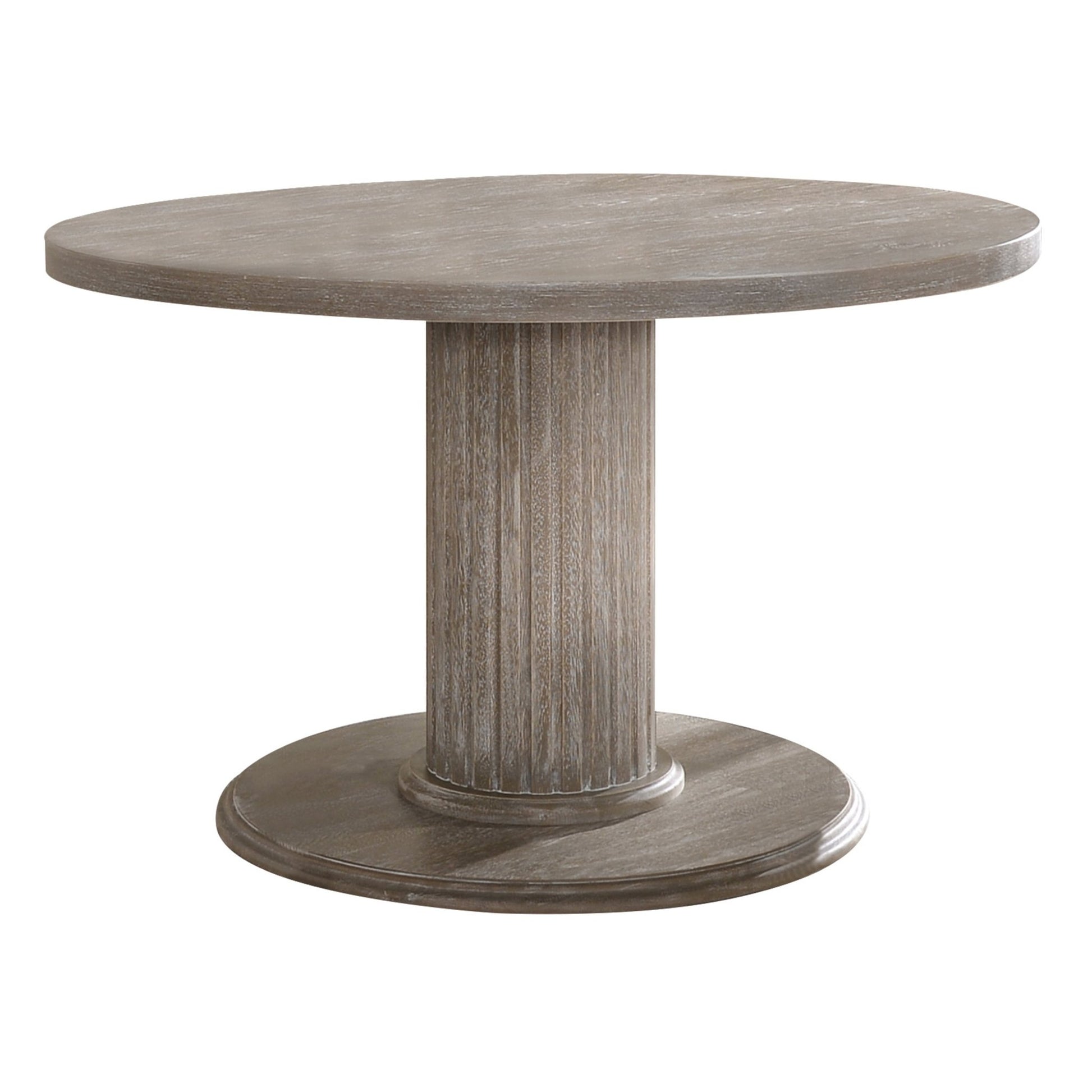 Gabrian Reclaimed Gray Finish Dining Table - 1st Choice Furniture Direct