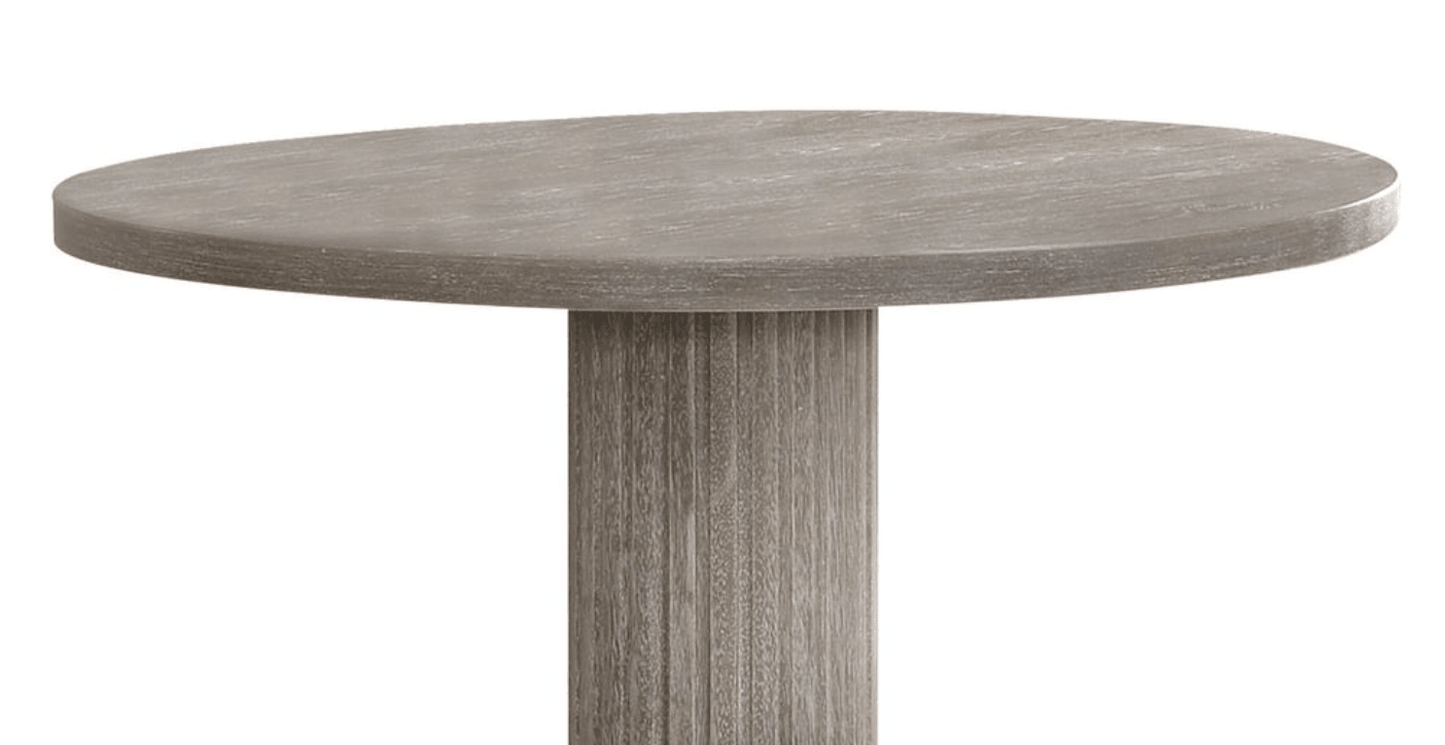 Gabrian Reclaimed Gray Finish Dining Table - 1st Choice Furniture Direct