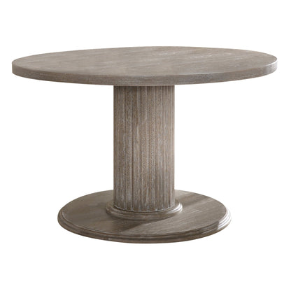 Gabrian Reclaimed Gray Finish Dining Table - 1st Choice Furniture Direct