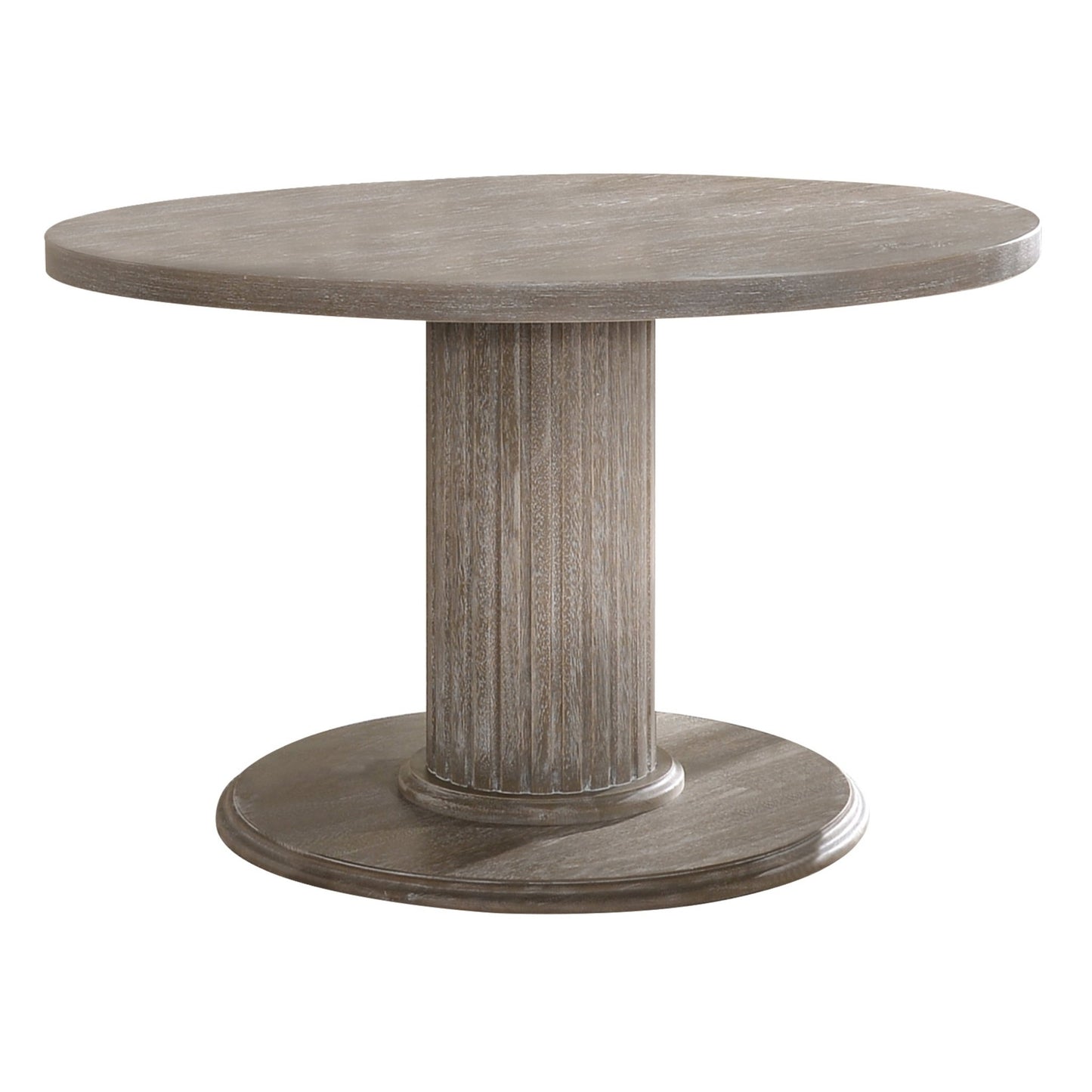 Gabrian Reclaimed Gray Finish Dining Table - 1st Choice Furniture Direct