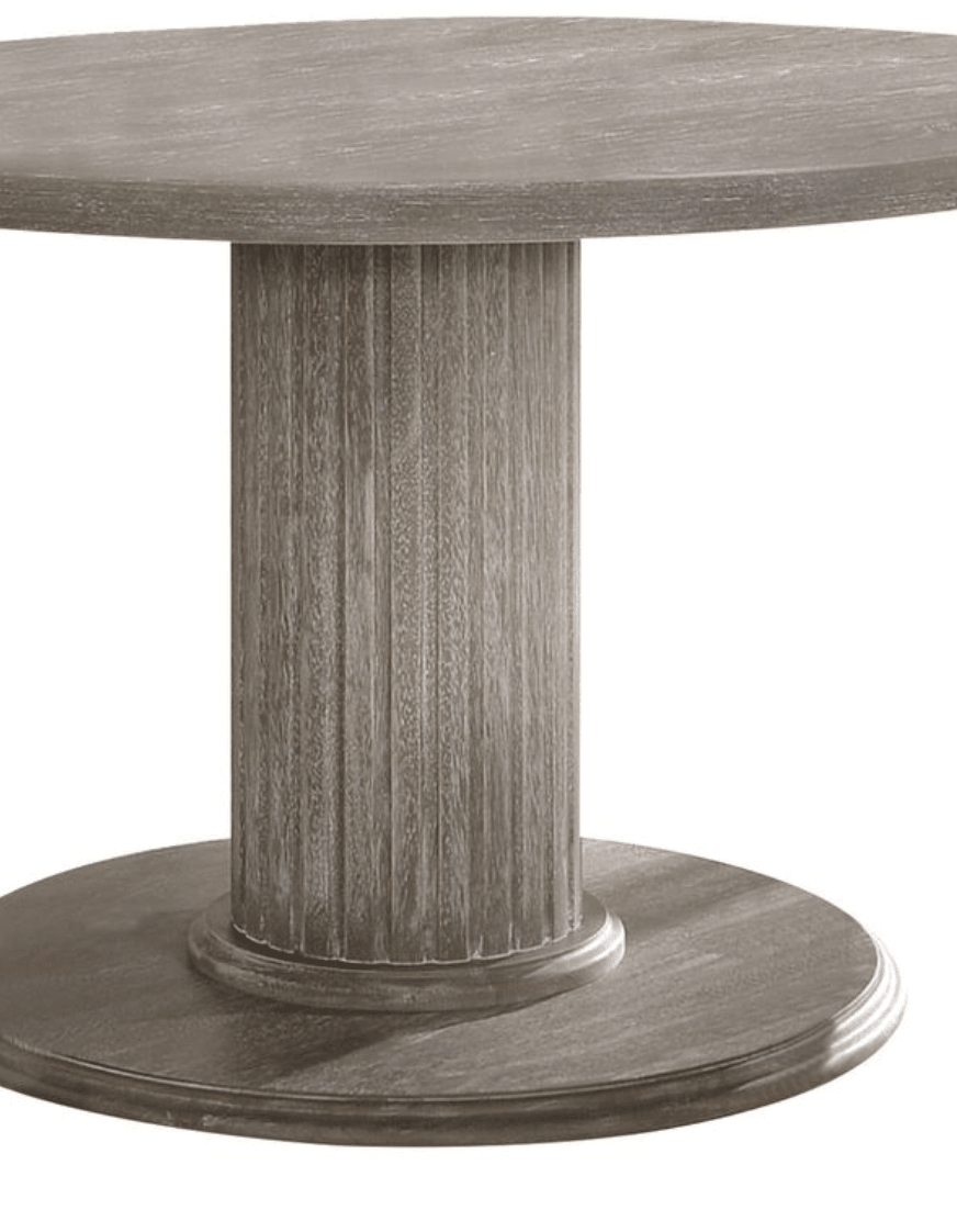 Gabrian Reclaimed Gray Finish Dining Table - 1st Choice Furniture Direct