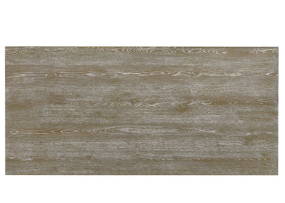 Gabrian Reclaimed Gray Finish Dining Table - 1st Choice Furniture Direct