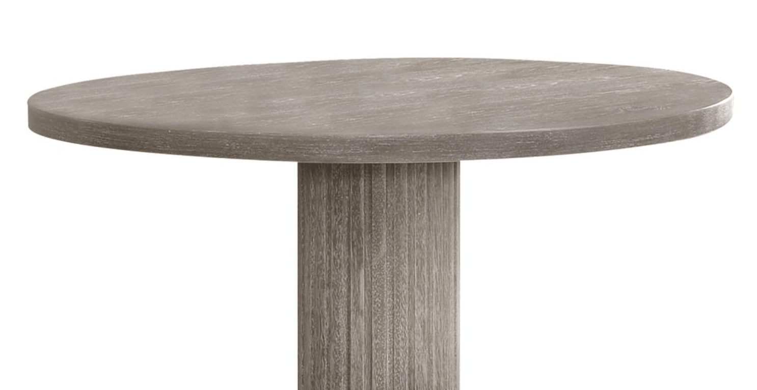 Gabrian Reclaimed Gray Finish Dining Table - 1st Choice Furniture Direct