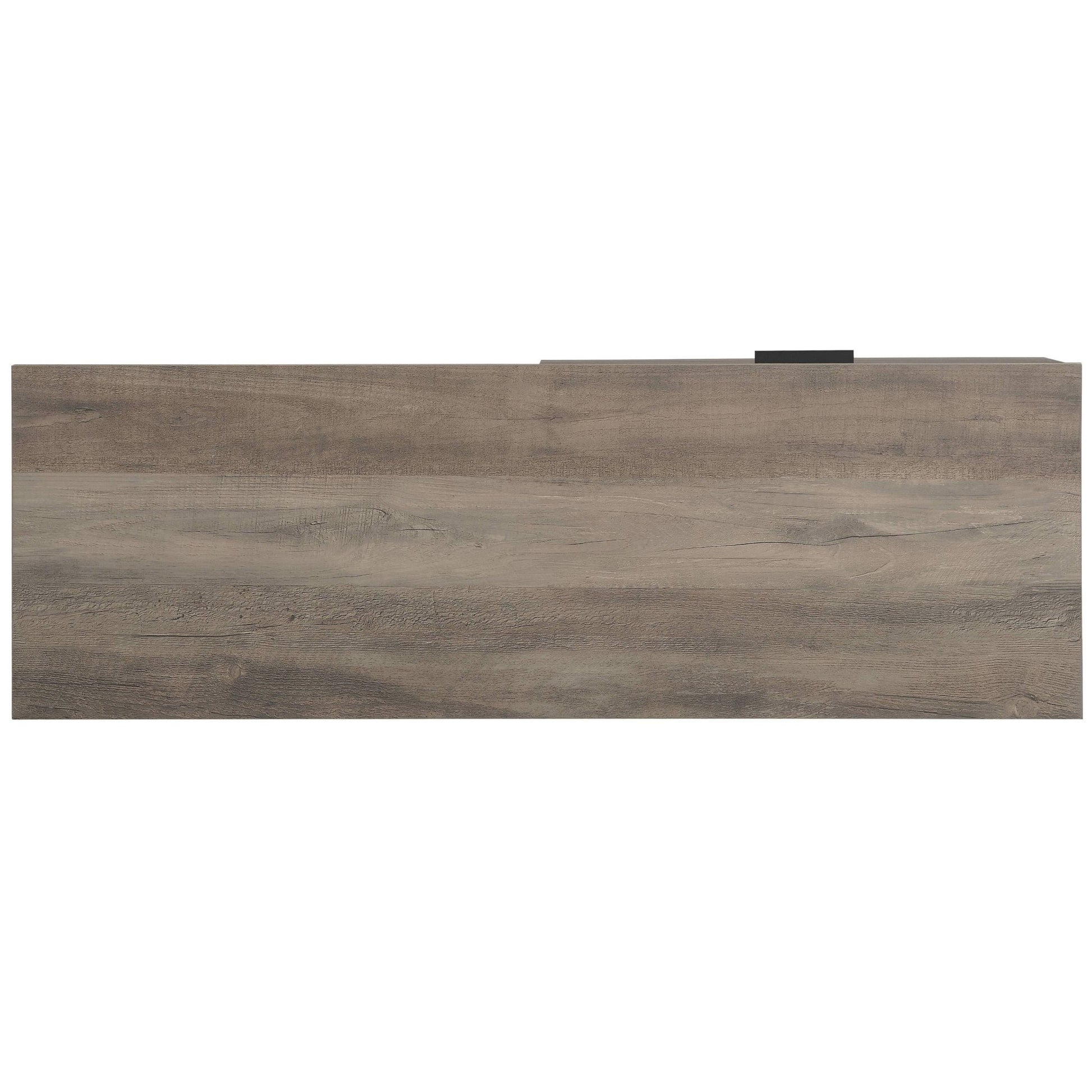 Galeno Rustic Oak with Black Finished Legs Writing Desk - 1st Choice Furniture Direct