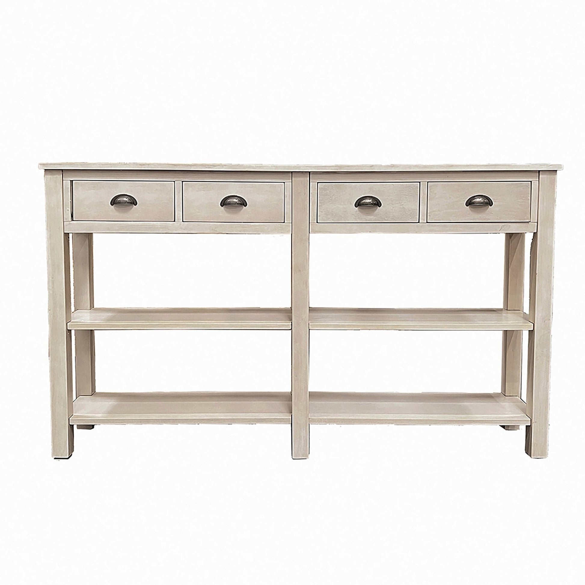 Galileo Cream Finish Console Table - 1st Choice Furniture Direct