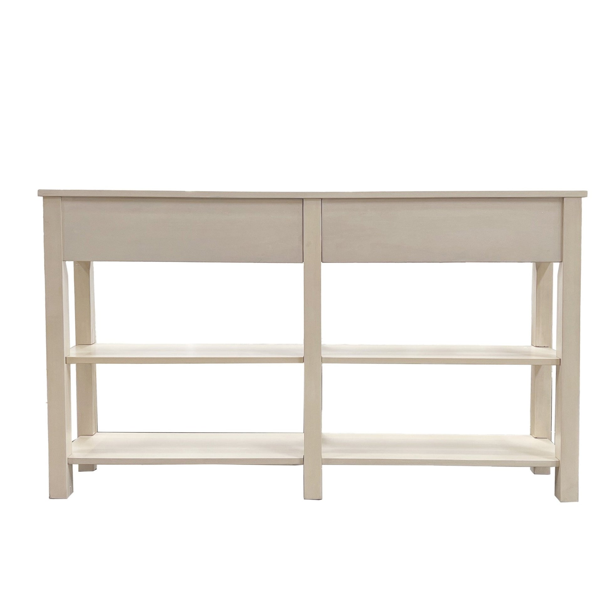 Galileo Cream Finish Console Table - 1st Choice Furniture Direct