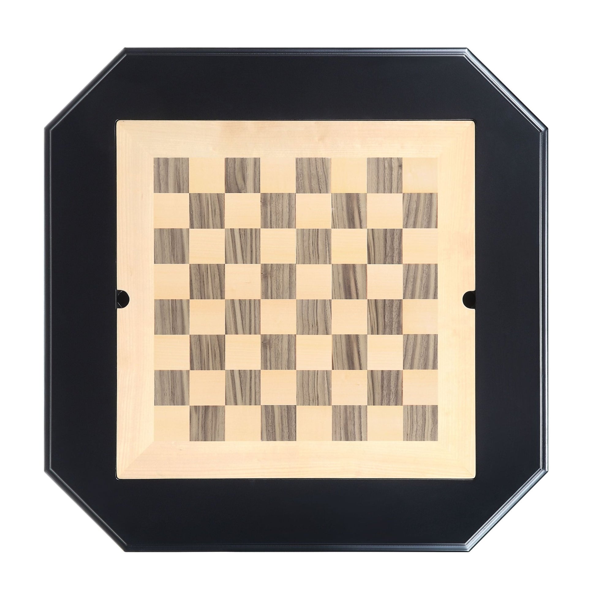Galini Black Finish Game Table - 1st Choice Furniture Direct