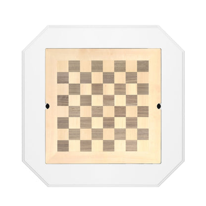 Galini White Finish Game Table - 1st Choice Furniture Direct