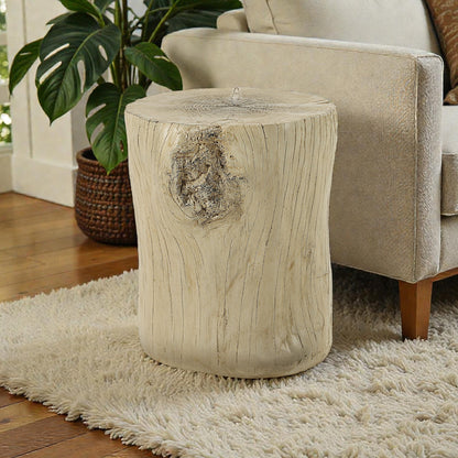 Gene Natural Brown Finish Accent Table - 1st Choice Furniture Direct