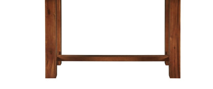 Gilsea Brown Finish Dining Table - 1st Choice Furniture Direct