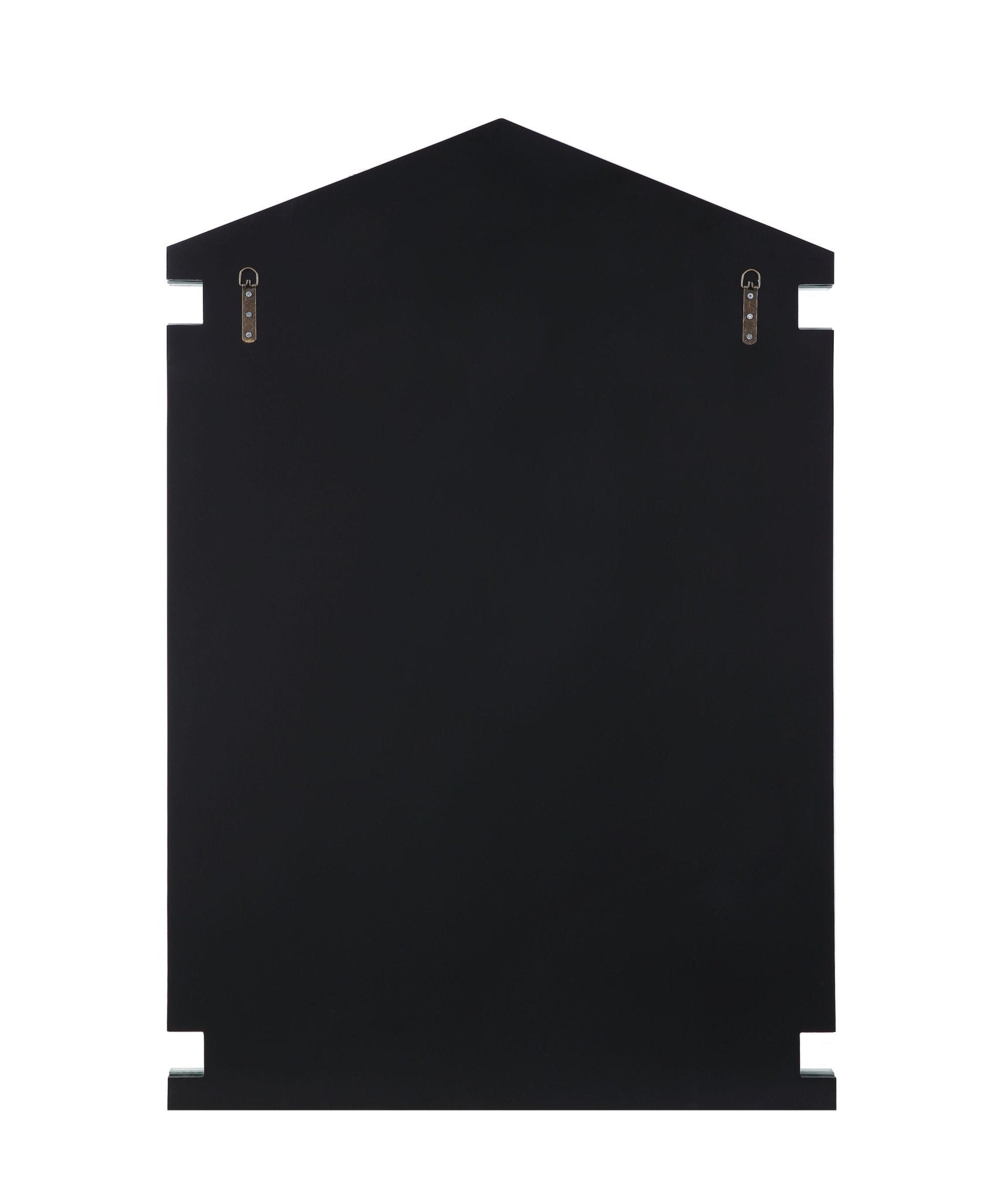 Glam Silver Wall Mirror with Crystal Accents & Beveled Glass - 1st Choice Furniture Direct