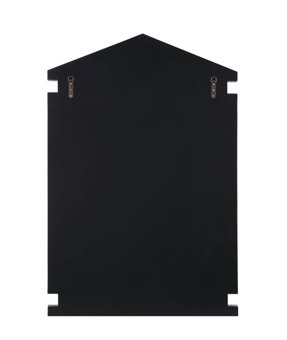 Glam Silver Wall Mirror with Crystal Accents & Beveled Glass - 1st Choice Furniture Direct