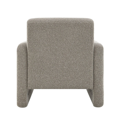 Glenda Gray Chenille Accent Chair - 1st Choice Furniture Direct