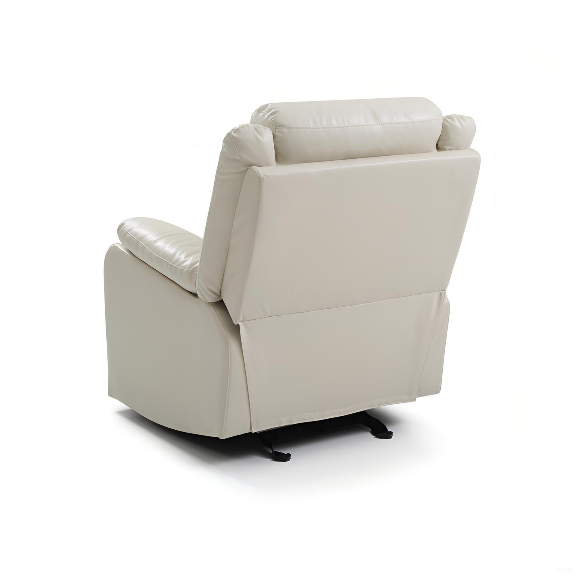 Glory Furniture Ward G762A - RC Rocker Recliner, Off White PU, 33x37x40 inches - 1st Choice Furniture Direct