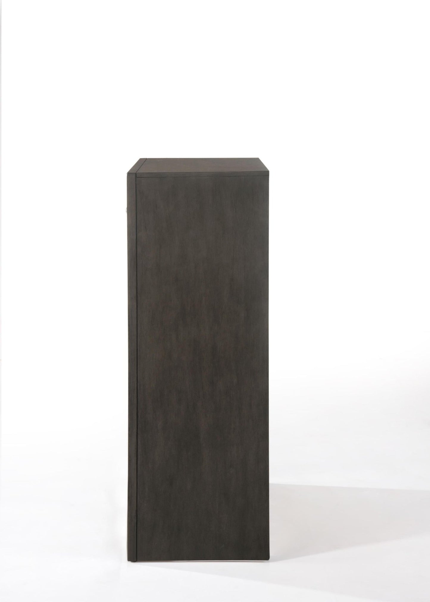 Gray 5-Drawer Chest with Okume Veneer - 1st Choice Furniture Direct