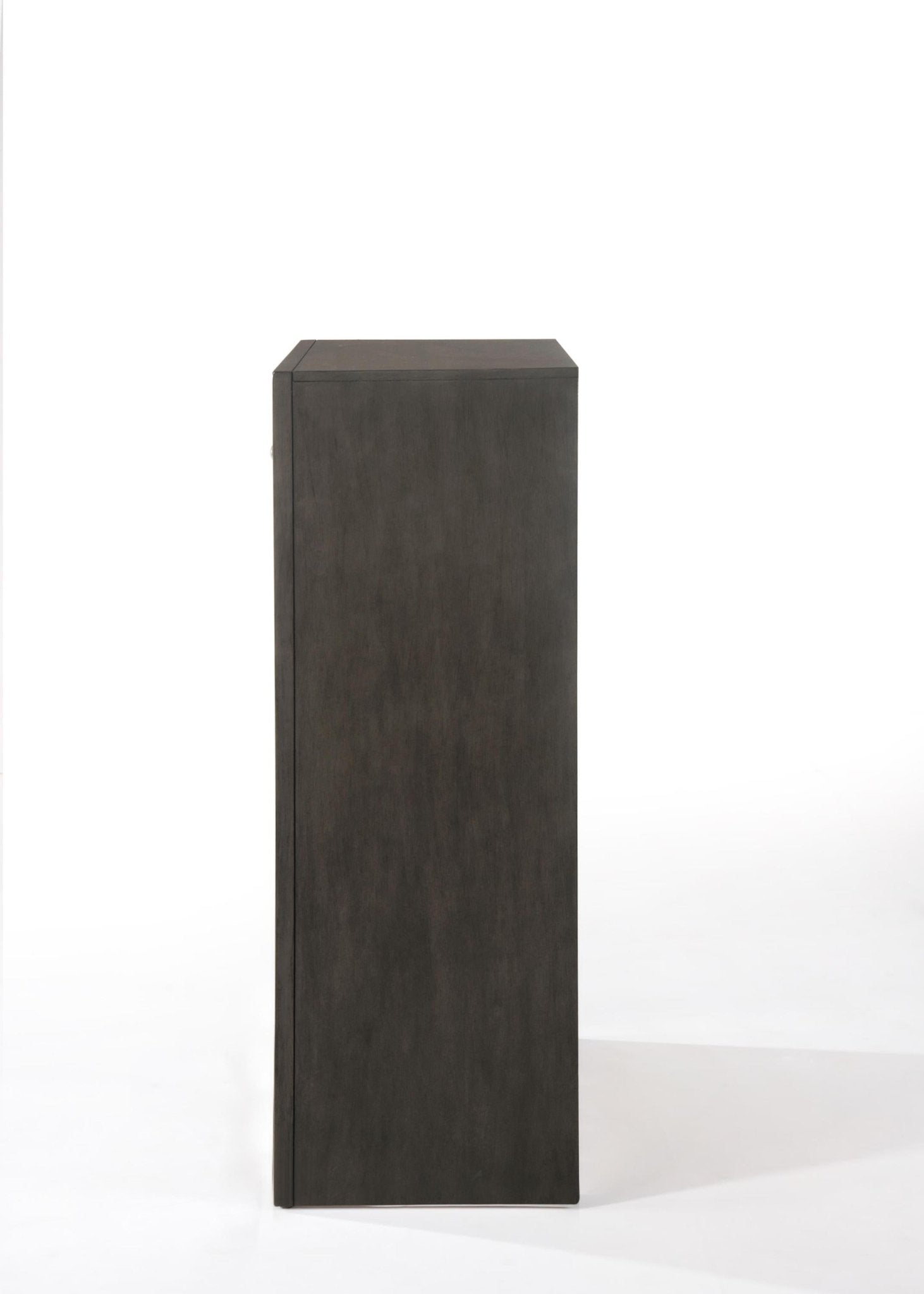 Gray 5-Drawer Chest with Okume Veneer - 1st Choice Furniture Direct