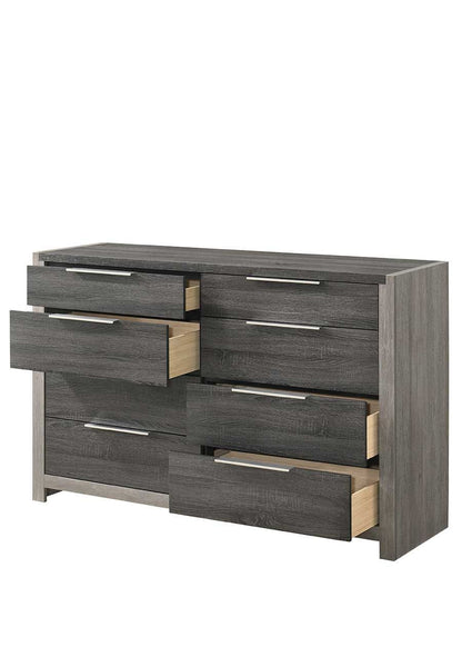 Gray 8-Drawer Dresser | Bedroom Storage Chest with Drawers - 1st Choice Furniture Direct