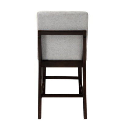 Gray Upholstered Counter Height Chair - 1st Choice Furniture Direct