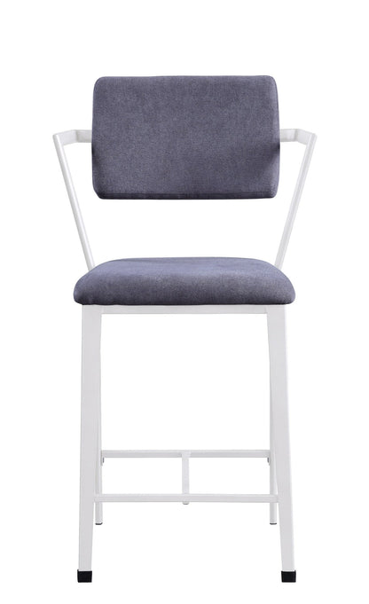 Gray Upholstered High Back Dining Chair - 1st Choice Furniture Direct