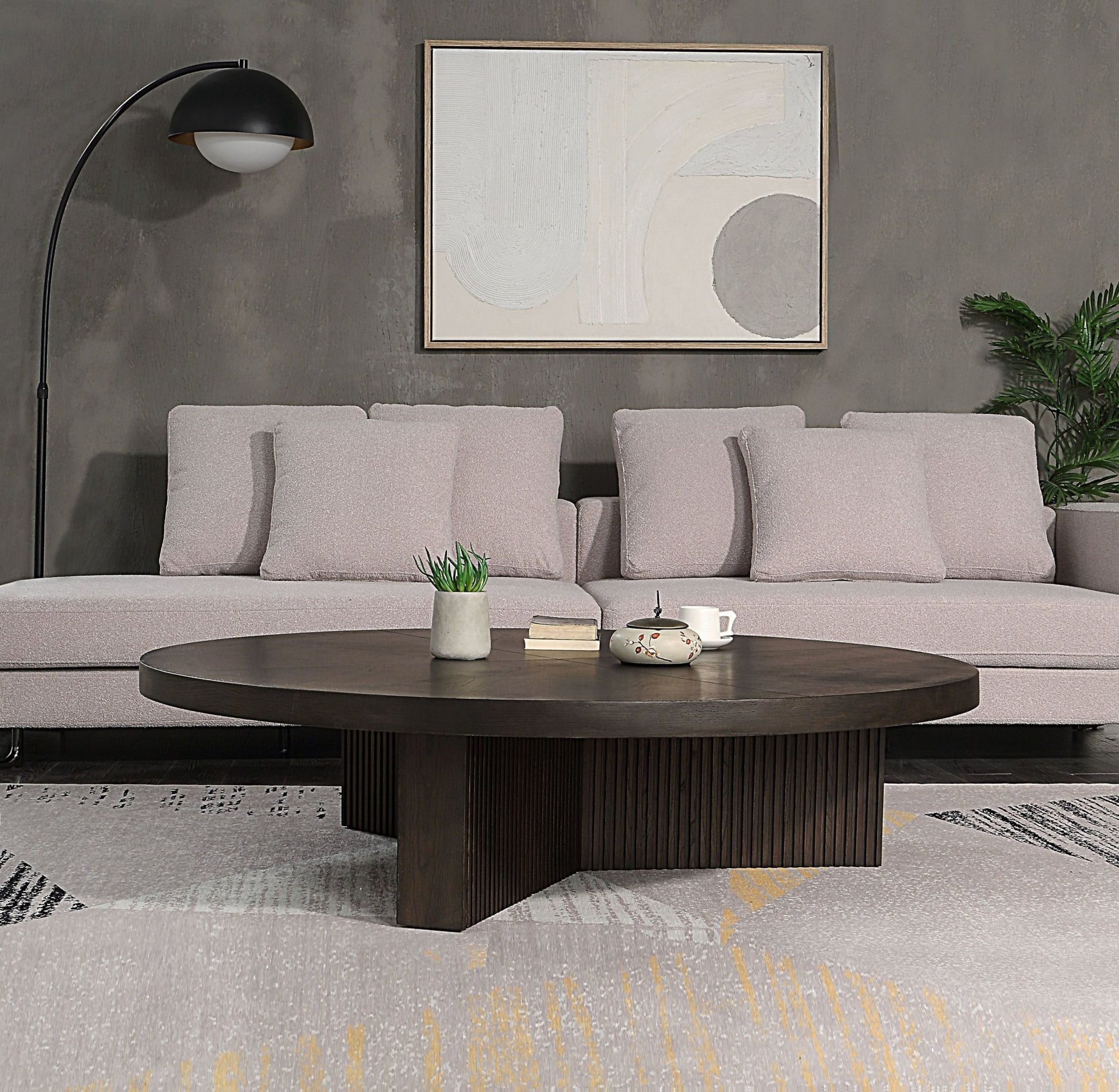 Guido Expresso Finish Coffee Table - 1st Choice Furniture Direct