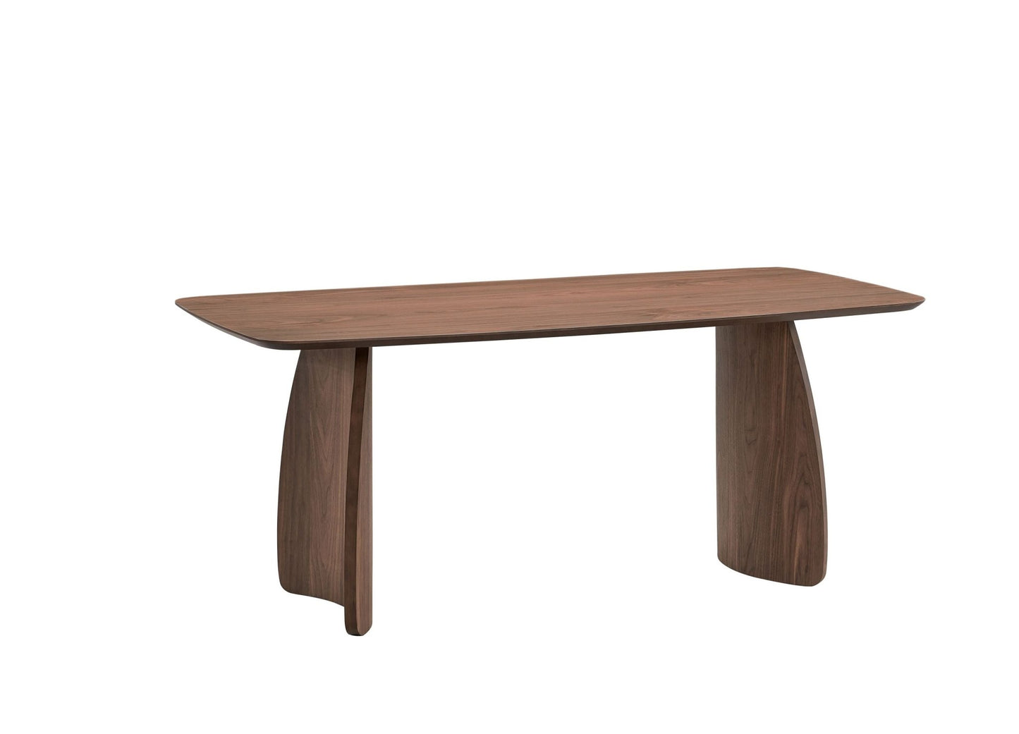 Hadasa Walnut Finish Dining Table - 1st Choice Furniture Direct