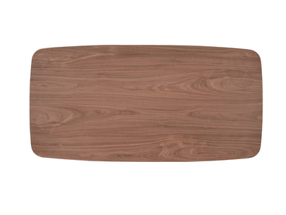 Hadasa Walnut Finish Dining Table - 1st Choice Furniture Direct