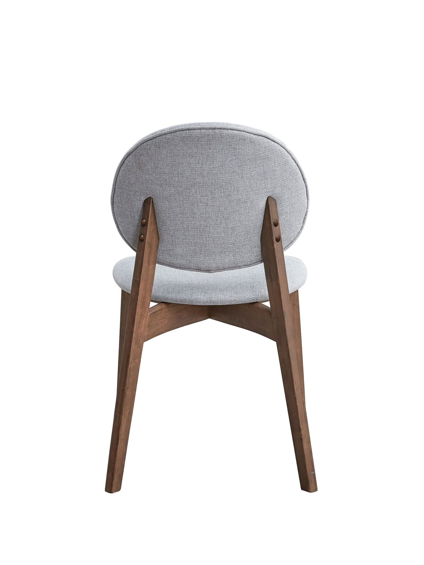 Hadasa Walnut & Light Gray Finish 5PCs Dining Room Set - 1st Choice Furniture Direct