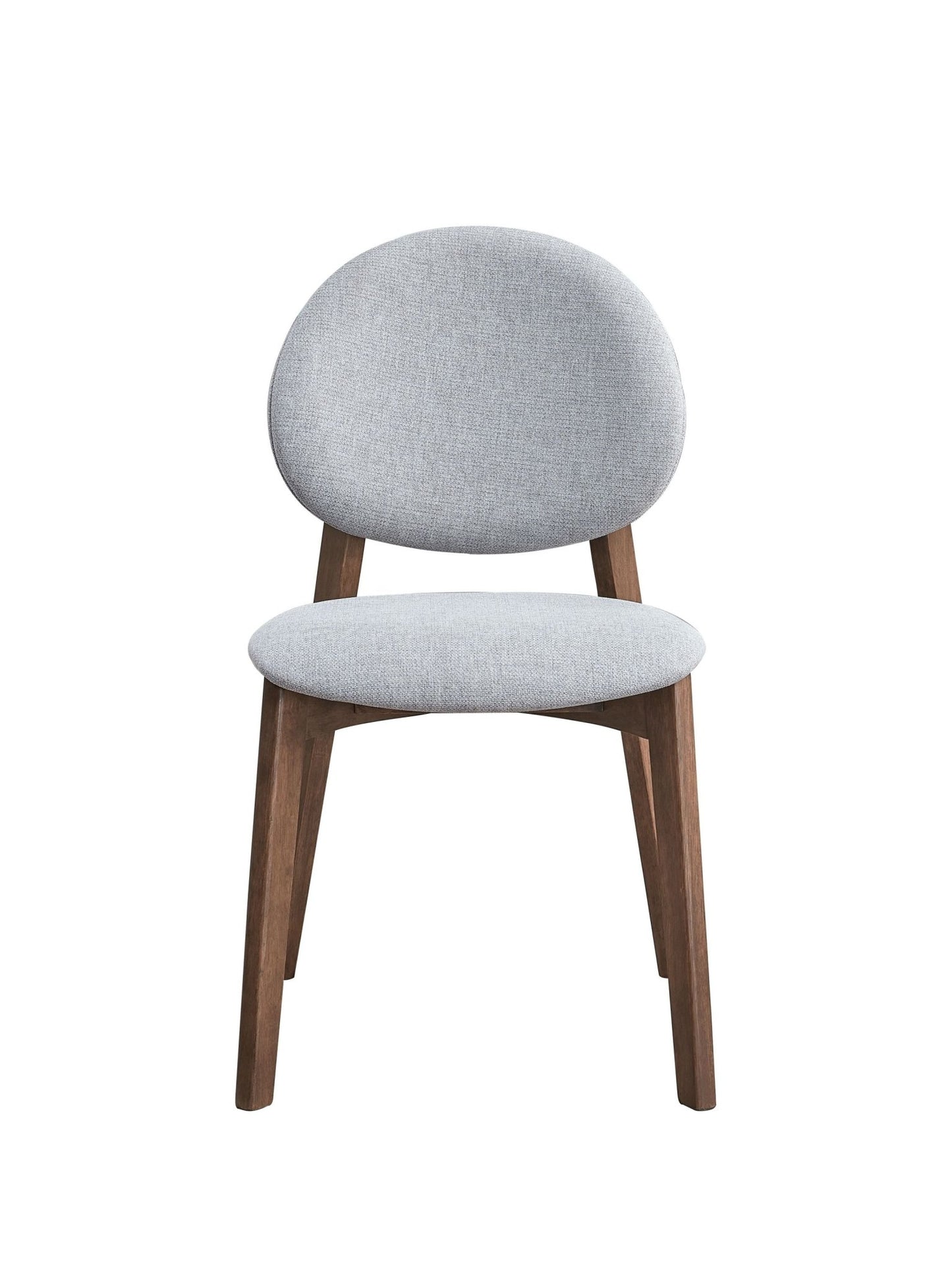 Hadasa Walnut & Light Gray Finish 5PCs Dining Room Set - 1st Choice Furniture Direct