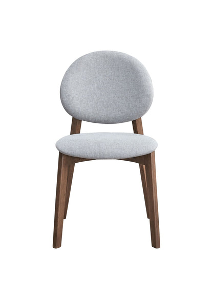 Hadasa Walnut & Light Gray Finish 5PCs Dining Room Set - 1st Choice Furniture Direct