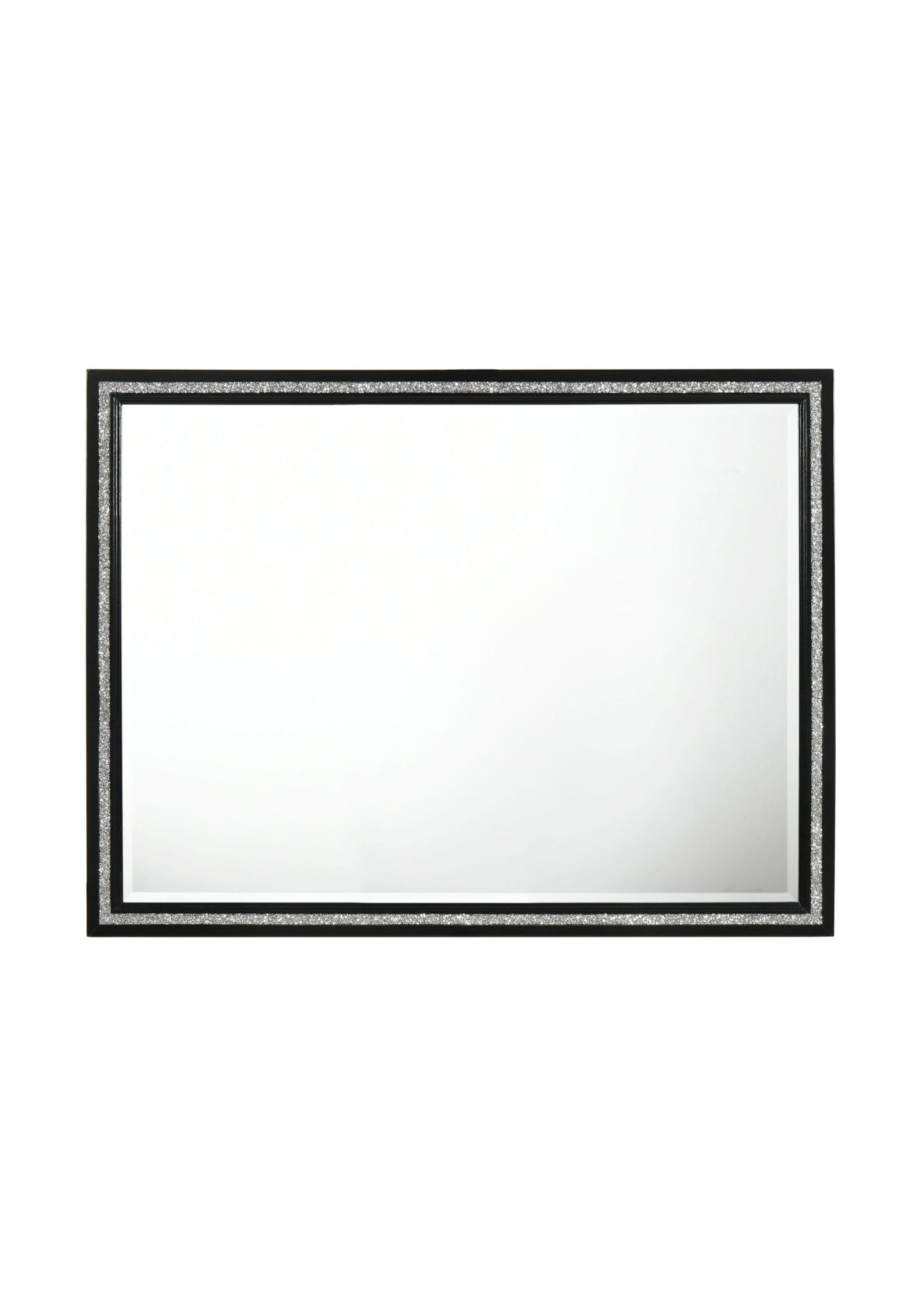 Haiden Weathered Black Finish Mirror - 1st Choice Furniture Direct