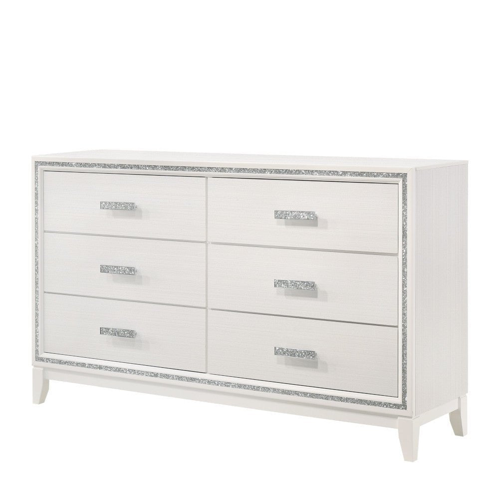 Haiden White Finish Dresser - 1st Choice Furniture Direct