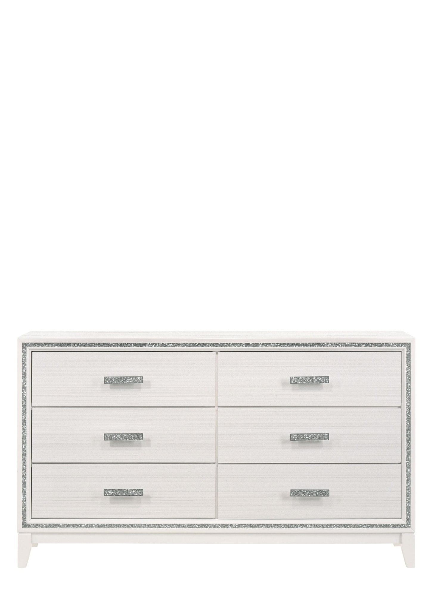 Haiden White Finish Dresser - 1st Choice Furniture Direct