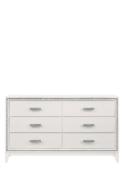 Haiden White Finish Dresser - 1st Choice Furniture Direct