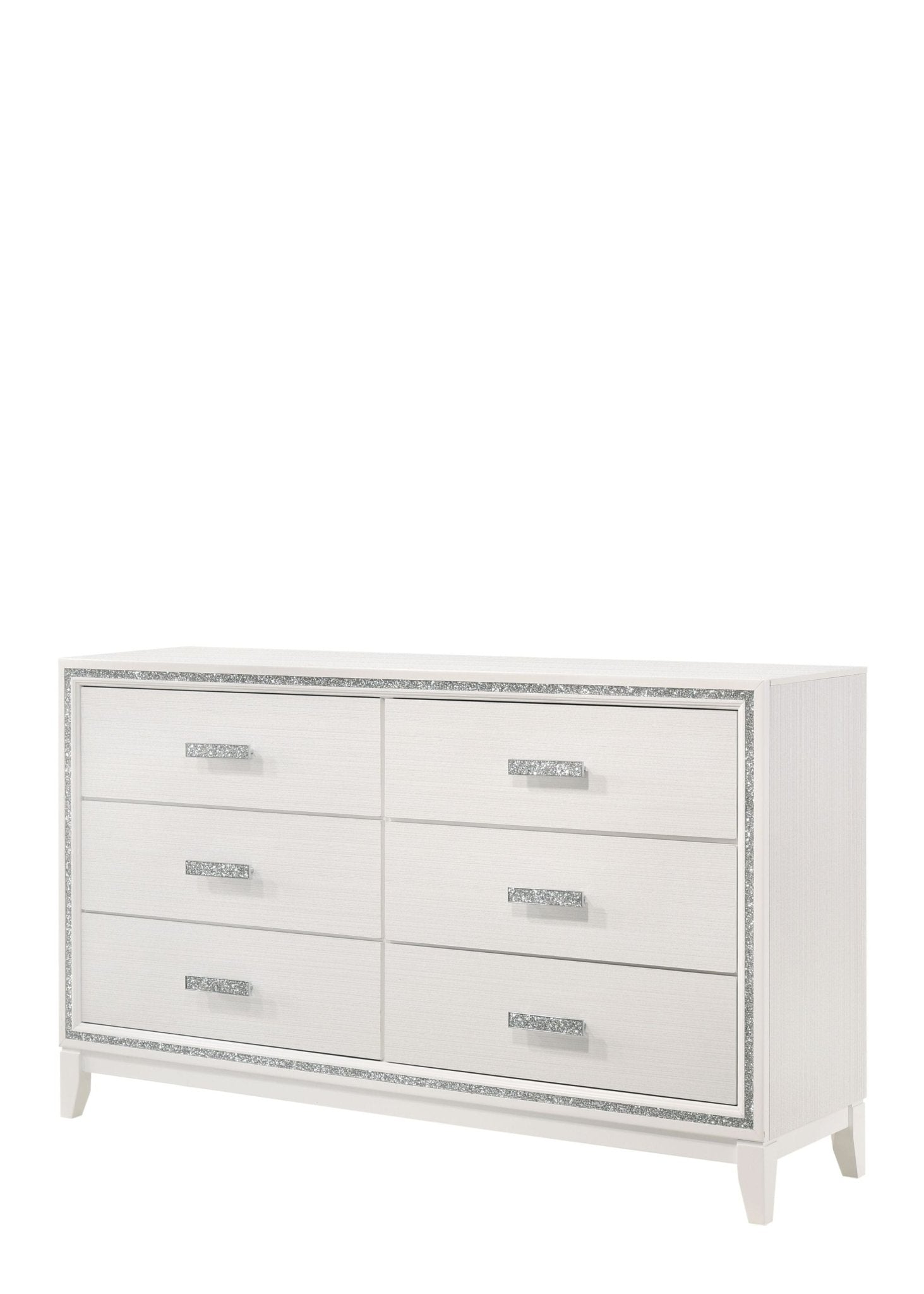 Haiden White Finish Dresser - 1st Choice Furniture Direct
