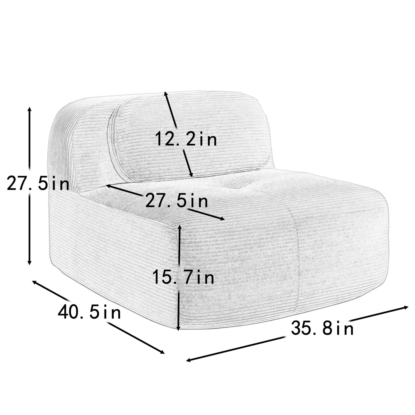 Hamlet LSF&RSF Corner Sofa W/Pillows Corduroy - Camel - 1st Choice Furniture Direct