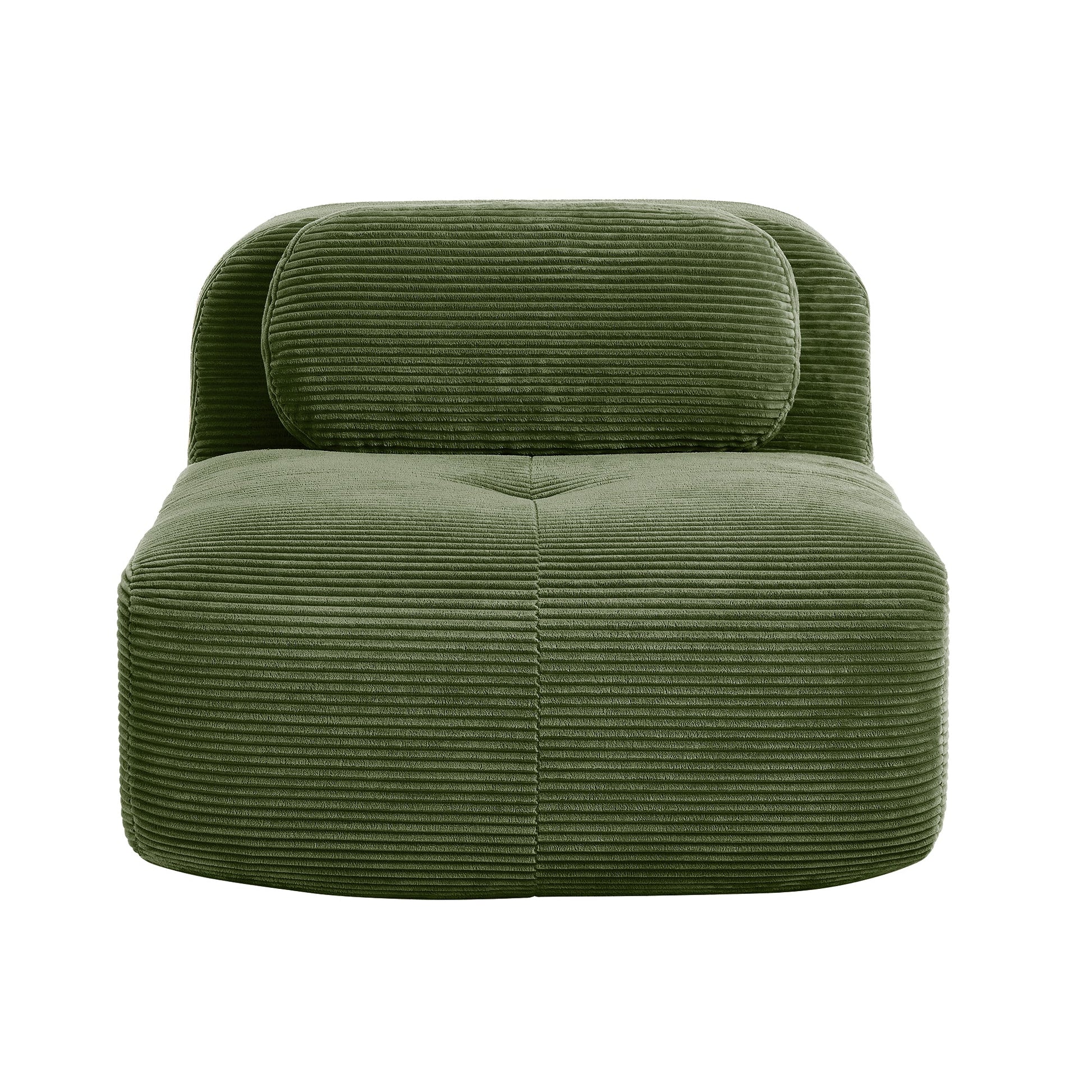 Hamlet LSF&RSF Corner Sofa W/Pillows Corduroy - Olive green - 1st Choice Furniture Direct