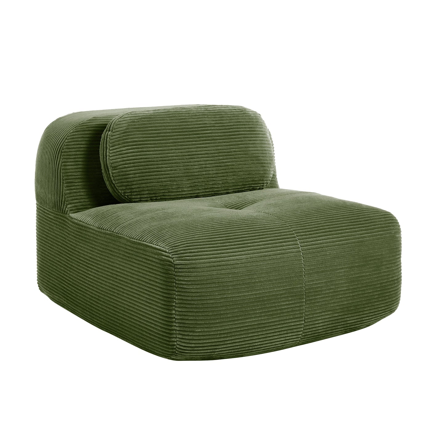 Hamlet LSF&RSF Corner Sofa W/Pillows Corduroy - Olive green - 1st Choice Furniture Direct