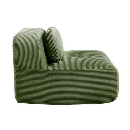 Hamlet LSF&RSF Corner Sofa W/Pillows Corduroy - Olive green - 1st Choice Furniture Direct