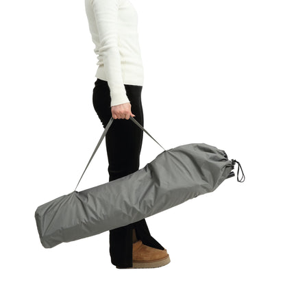 Hammock Camping Chair, Folding Portable Rocking Chair, Aluminum Alloy Adjustable Back Swinging Chair with Pillow Cup Holder, Recliner with Carry Bag for Outdoor Travel Lawn Backyard, Grey (2pcs) - 1st Choice Furniture Direct