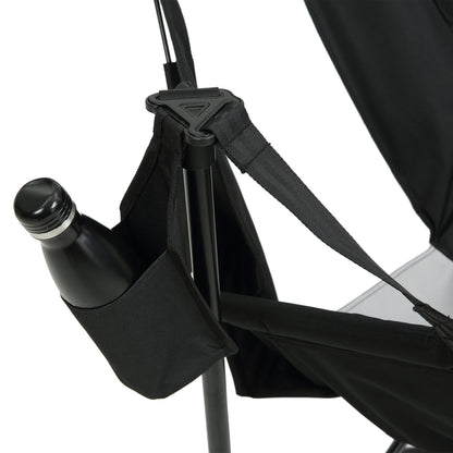 Hammock Camping Chair, Folding Portable Rocking Chair, Aluminum Alloy Adjustable Back Swinging Chair with Pillow Cup Holder, Recliner with Carry Bag for Outdoor Travel Lawn Backyard, Black - 1st Choice Furniture Direct