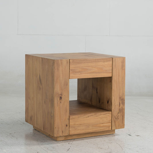 Harlan Oak Finish End Table - 1st Choice Furniture Direct